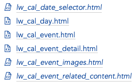 UI of italics and non-italics files in file browser