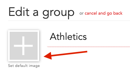 Adding a default group image.